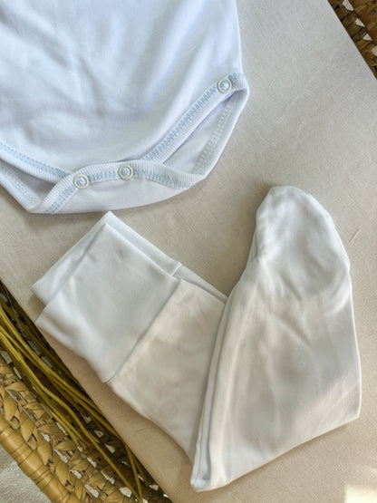Conjunto interior body e calças bebé