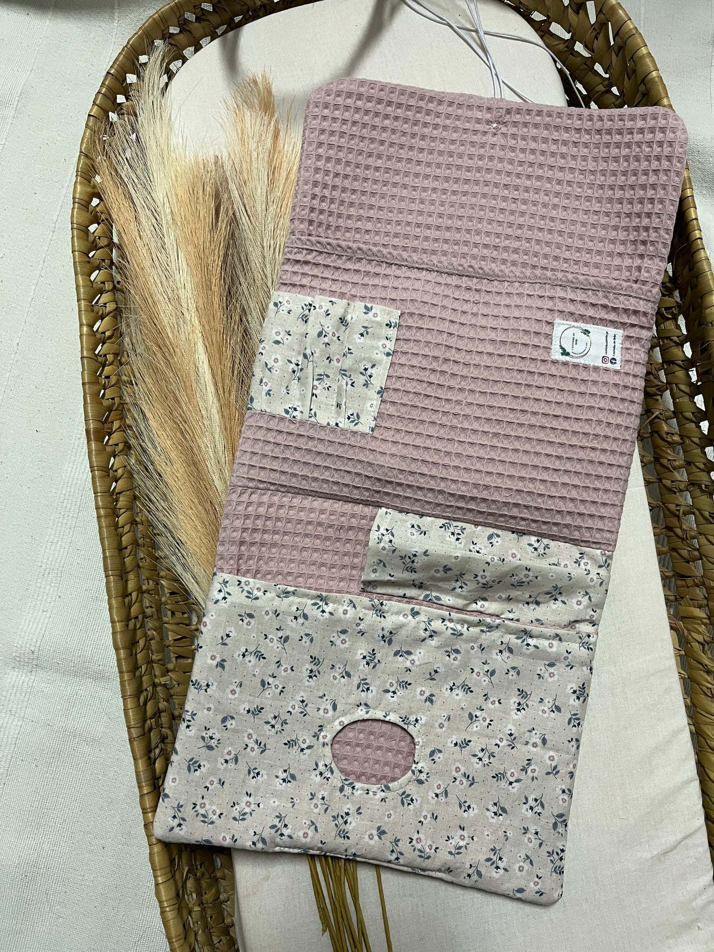 Porta fraldas e toalhitas bebé vários padrões personalizável com nome