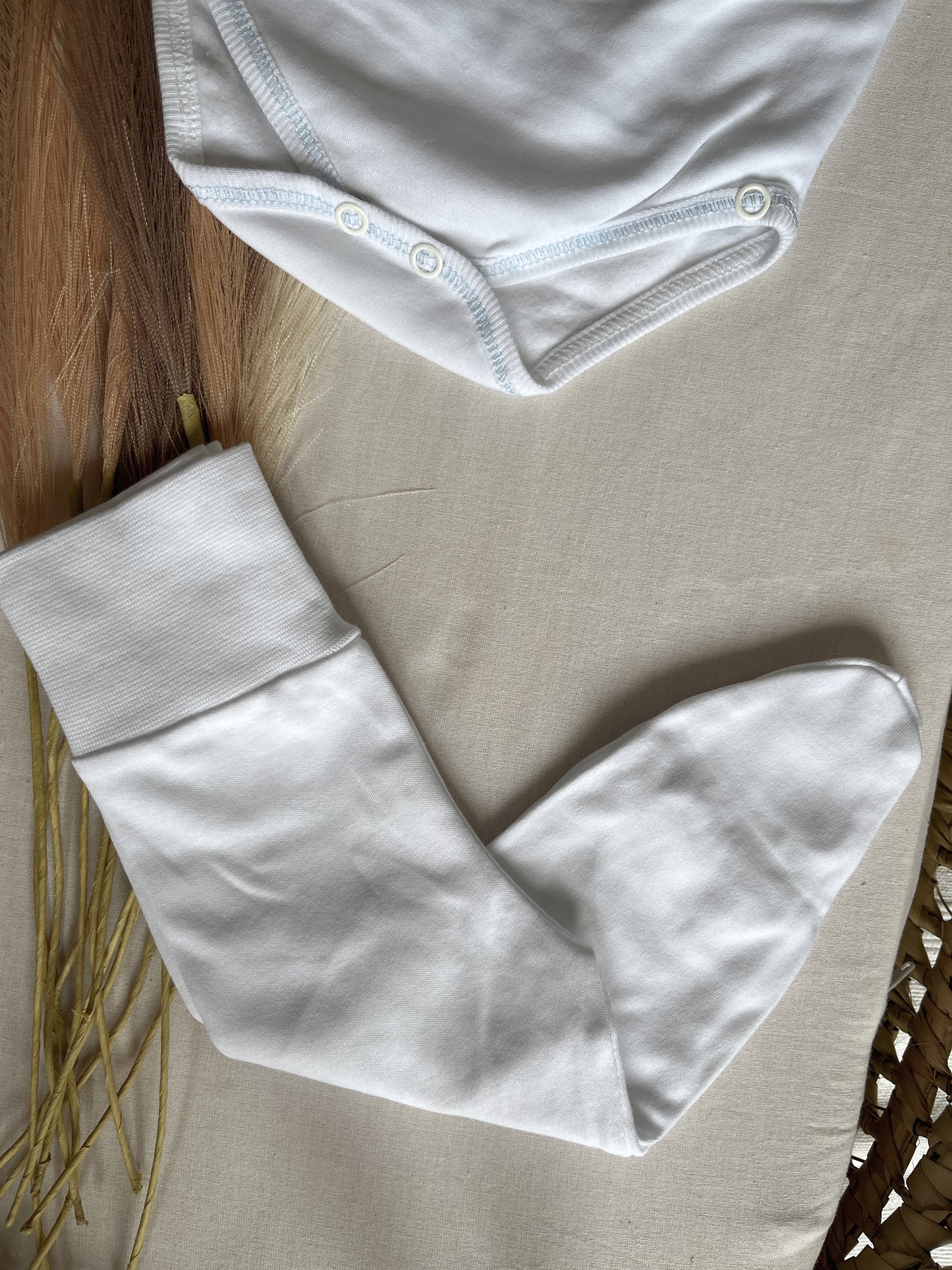 Conjunto interior body e calças algodão azul