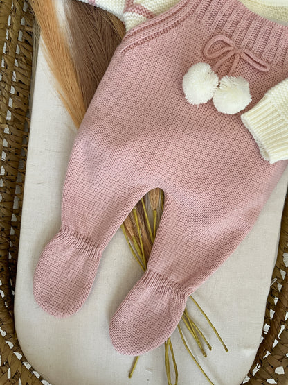 Conjunto de malha 3 peças bebé