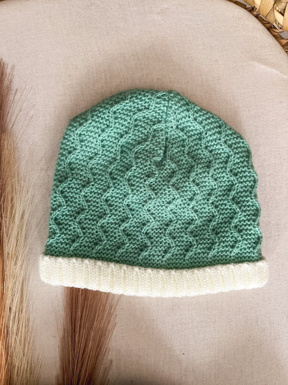 Conjunto de malha 3 peças bebé verde