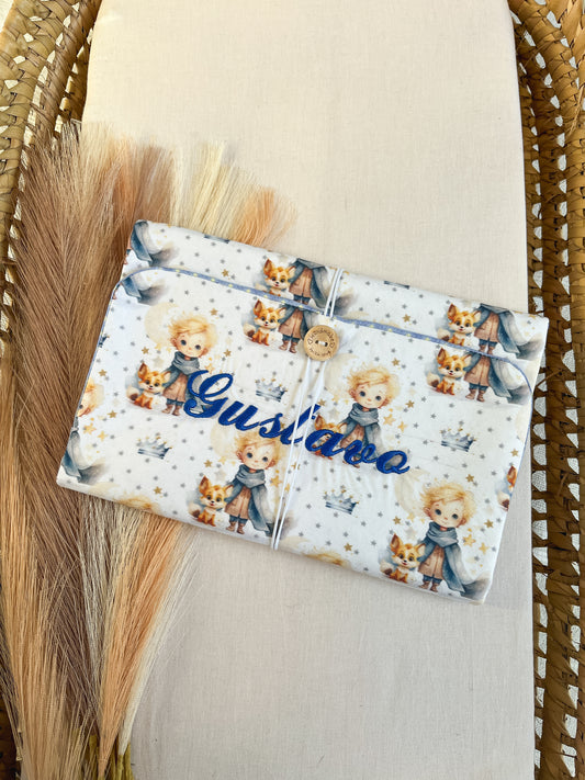 Porta fraldas e toalhitas bebé vários padrões personalizável com nome