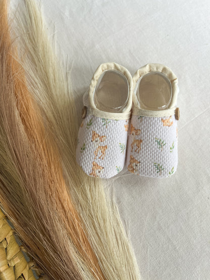 Carapins/sapatinhos bebé bege